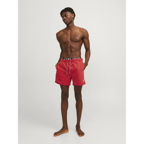 Short de bain homme rouge Miles - jack & jones - Modalova