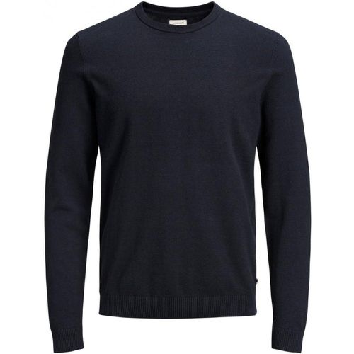 Pull en maille Col rond Manches longues Bleu Marine - jack & jones - Modalova