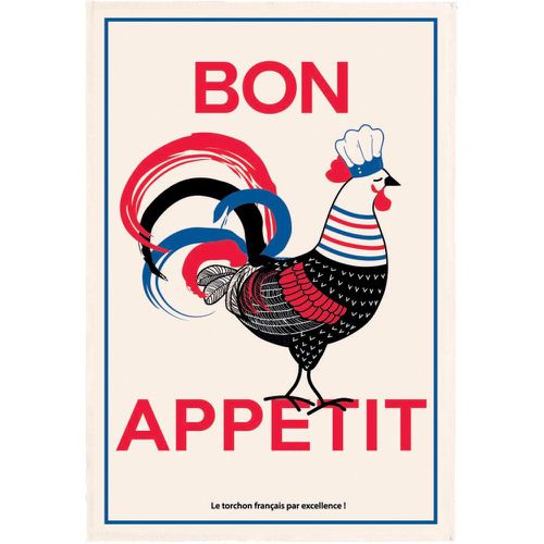 Torchon Bon appétit Ecru 48 x 72 - Winkler - Modalova