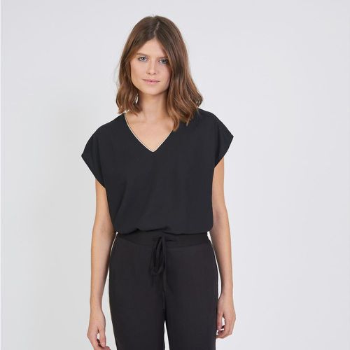 Blouse manches courtes col V Emie - 3S. x Le Vestiaire - Modalova