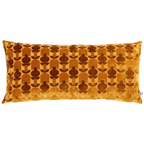 Coussin Luna jacquard velours ocre 35x75cm - 3S. x Home - Modalova