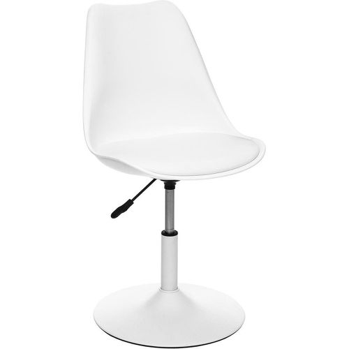 Chaise ajustable Aiko blanc en polypropylène - 3S. x Home - Modalova