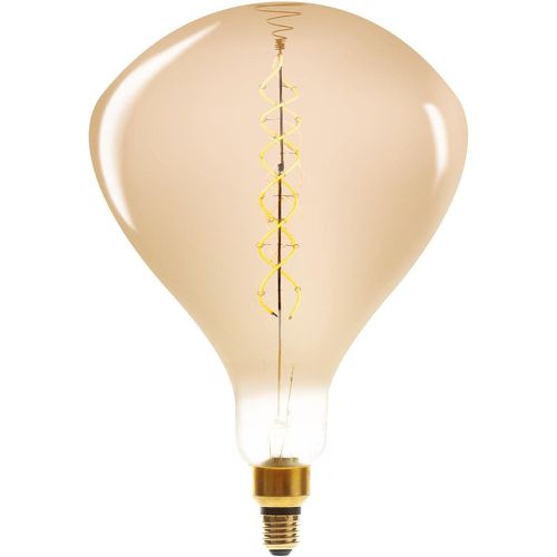 Ampoule LED Goutte ambrée, filament torsadé E27 - 4W - 3S. x Home - Modalova