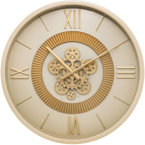 Horloge mécanique Guiliana métal beige - 3S. x Home - Modalova