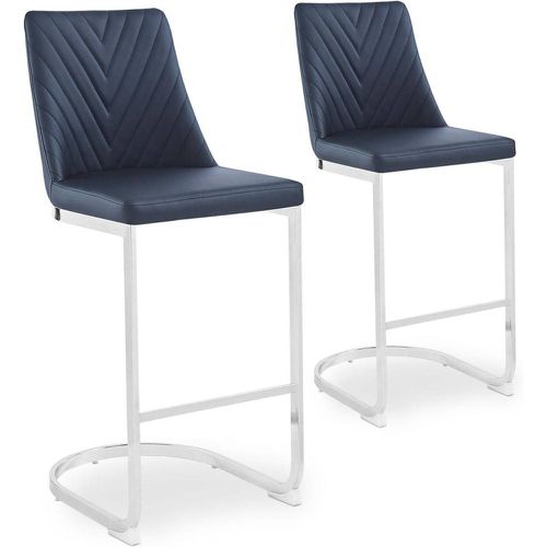 Lot de 2 chaises de bar design Mistigri Simili - 3S. x Home - Modalova