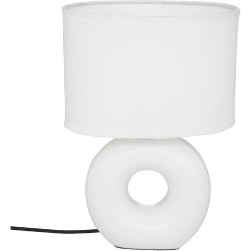 Lampe Baru blanche mate, céramique H26cm - 3S. x Home - Modalova
