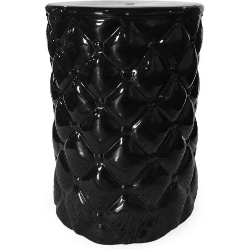 Pouf en céramique Noir - 3S. x Home - Modalova
