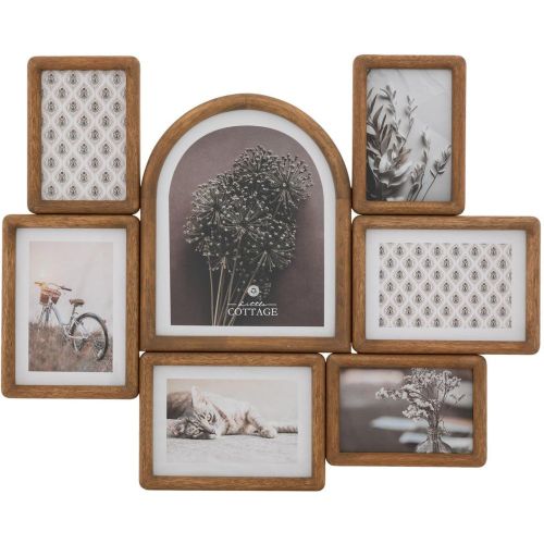 Pele-mele en bois 7 photos Felisa - 3S. x Home - Modalova