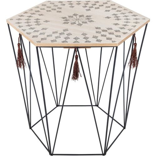 Table de café octogonale métal etnik Kumi - 3S. x Home - Modalova