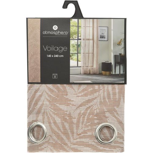 Voilage Ray Lapa canelle 140x240cm - 3S. x Home - Modalova