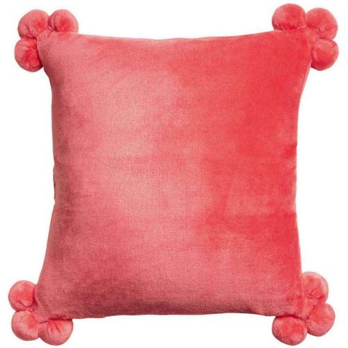 Coussin Pompons Rose Tender - Vivaraise - Modalova