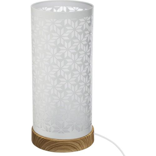 Lampe cylindre touch fleur - 3S. x Home - Modalova