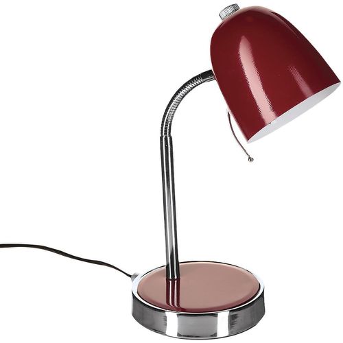 Lampe de bureau en métal H36 cm rouge - 3S. x Home - Modalova