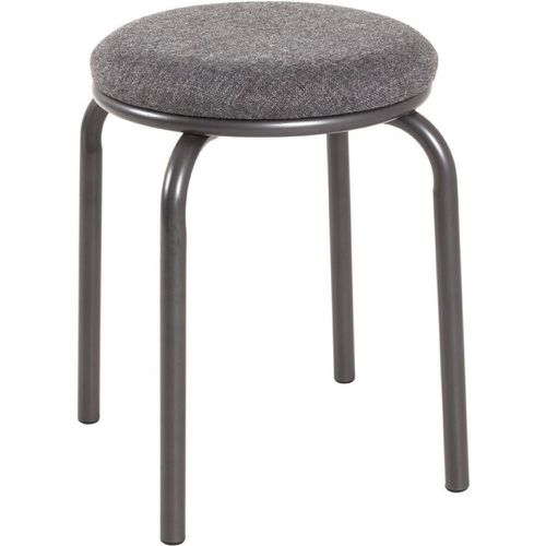 Tabouret rond empilable assise tissu - 3S. x Home - Modalova