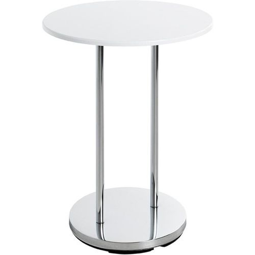 Table d'appoint ronde métal et panneau de bois - 3S. x Home - Modalova