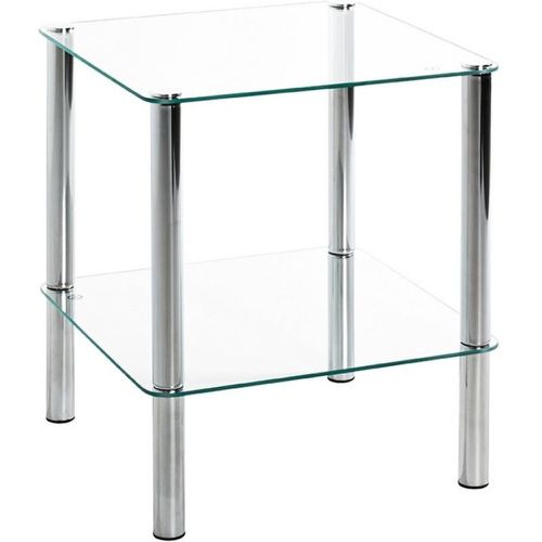 Table d'appoint avec double plateau verre - 3S. x Home - Modalova