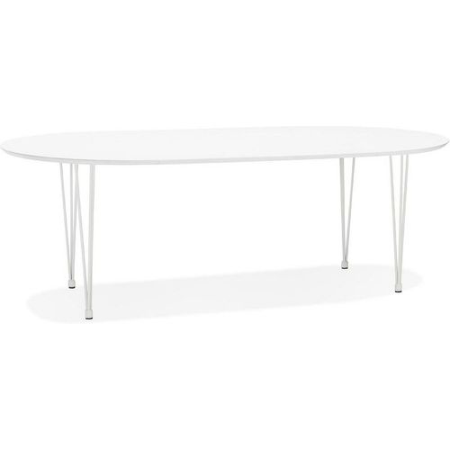 Table De Salle à Manger Blanche Design VASTA - 3S. x Home - Modalova