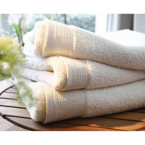 Tapis de bain micro-coton 1000 gr/m² Ivoire - Blanc des Vosges - Modalova