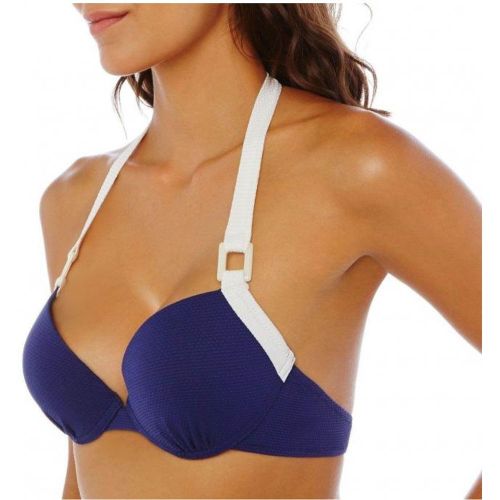 Haut de maillot push-up noir/ivoire Yéyé - Brigitte Bardot - Modalova