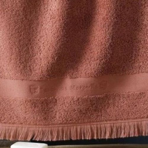 Drap de bain brodé savon de marseille 500gm2 - Becquet - Modalova