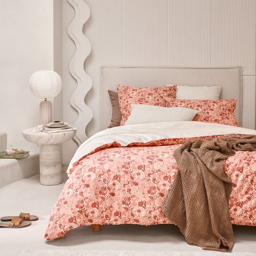 Housse de couette imprimée en percale de coton GLORIA - Essix - Modalova