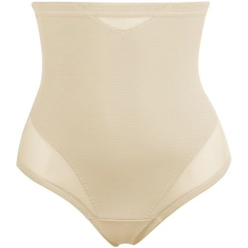 String gainant taille haute beige en nylon - Miraclesuit - Modalova