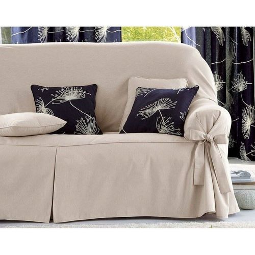 Lot de 2 housses coussin unies - Becquet - Modalova