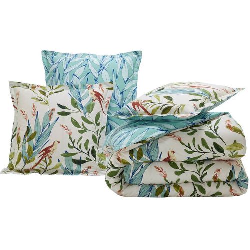 Housse de couette en coton motifs oiseaux et feuillage PAKO PAKO - Becquet - Modalova