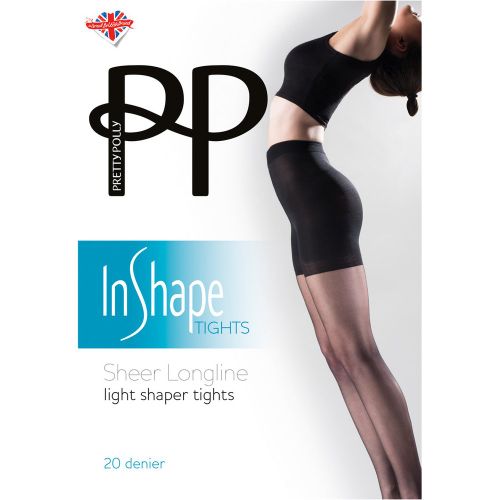 Collant effet panty gainant nude en nylon - Pretty Polly - Modalova