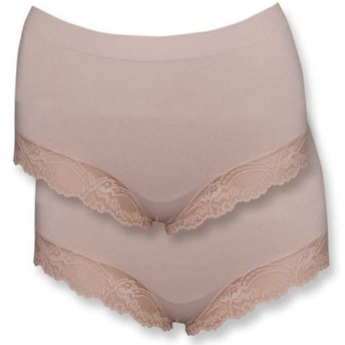 Lot de 2 culottes amincissantes beiges - Vercella Vita - Modalova