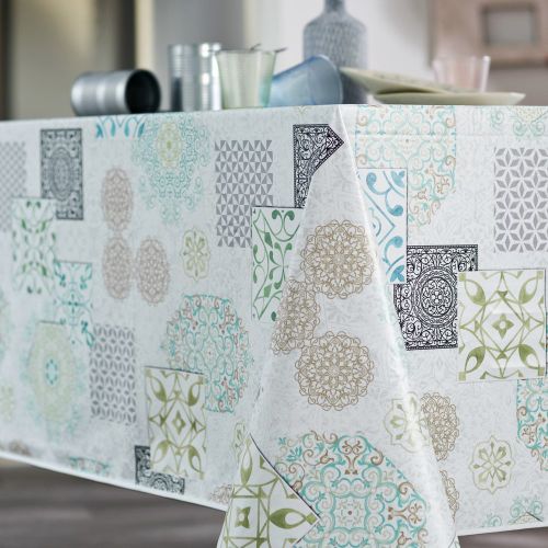 Nappe Rectangle Faience Toile Ciree - Calitex - Modalova
