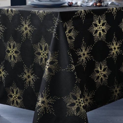 Nappe ronde 180 Strass Or - Calitex - Modalova