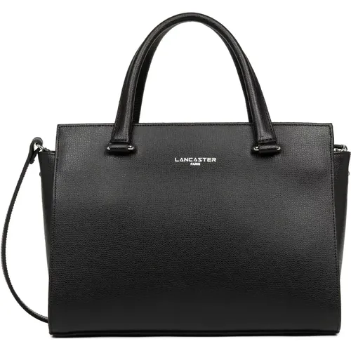 Sac à main Zippé M Sierra noir - Lancaster Maroquinerie - Modalova