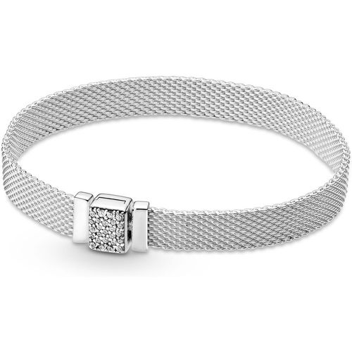 Bracelet Milanais Fermoir Scintillant Reflexions - Argent - Pandora - Modalova