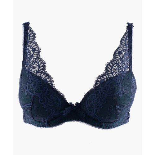 Soutien-gorge plongeant foulard armatures - Vert - Aubade - Modalova