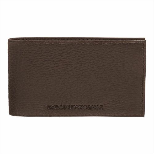 Porte-Monnaie - Bi-Fold Wallet en cuir - Emporio Armani Maroquinerie - Modalova