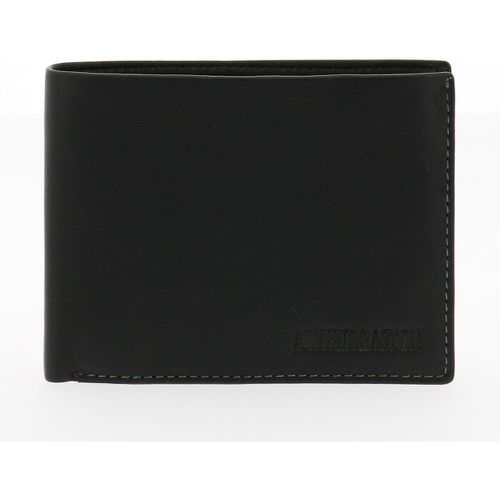 Portefeuille avec compartiments cartes en cuir - Arthur & Aston - Modalova