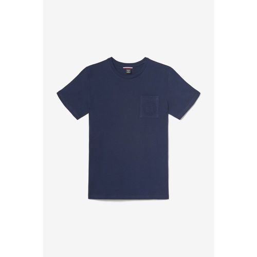 T-shirt Paia bleu nuit en coton - Le Temps des Cerises - Modalova