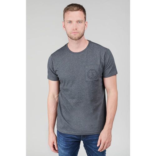 T-shirt Paia gris chiné en coton - Le Temps des Cerises - Modalova