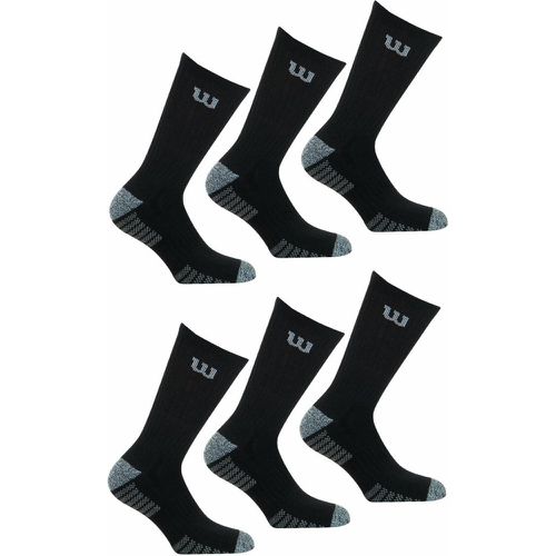 Lot de 6 paires de chaussettes mi-hautes Access - Wilson - Modalova