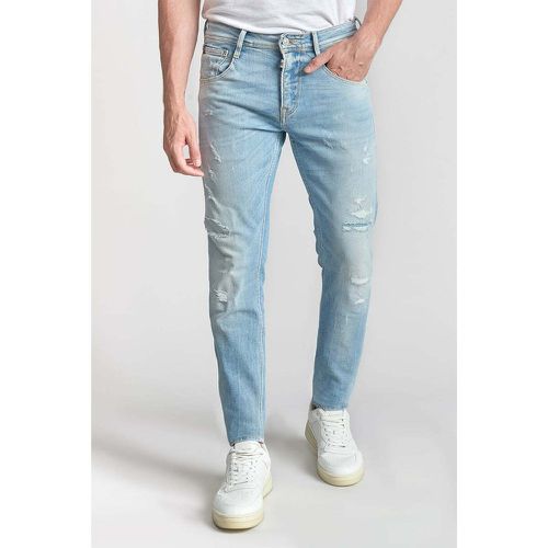 Jeans ajusté stretch 700/11, longueur 34 en coton Vern - Le Temps des Cerises - Modalova
