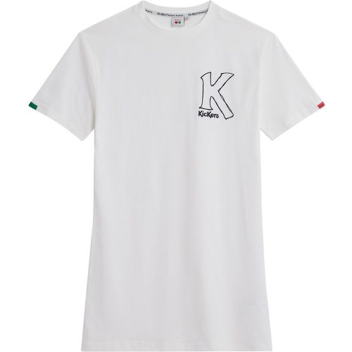 Robe tee-shirt femme blanc en coton - Kickers - Modalova