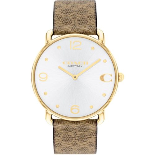 Montre Elliot - 14504205 Bracelet Cuir - Coach - Modalova