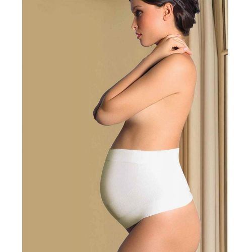Ceinture de grossesse Blanc - en coton - Cache Coeur - Modalova