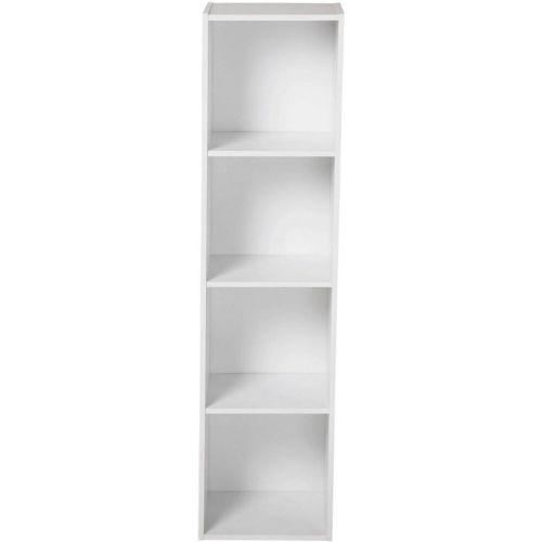 Meuble à 4 cases en bois blanc - Calicosy - Modalova