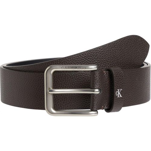 Ceinture marron foncé en cuir - Calvin Klein Maroquinerie - Modalova