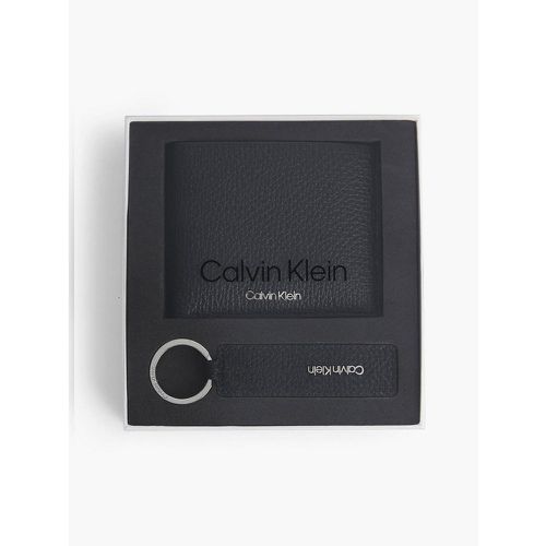Portefeuille à deux volets en cuir - Calvin Klein Maroquinerie - Modalova