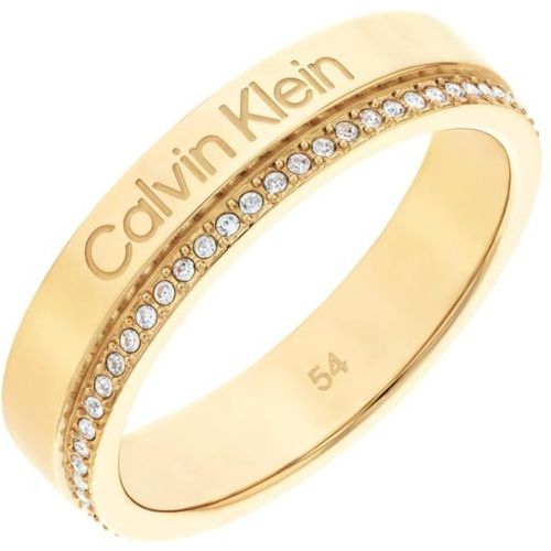 Bague Calvin Klein Minimal Linear - 35000201 Acier - Calvin Klein Bijoux - Modalova