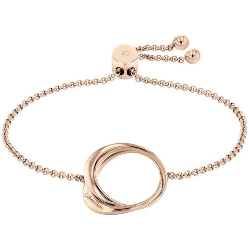 Bracelet Calvin Klein Warped Rings - 35000005 Acier - Calvin Klein Bijoux - Modalova