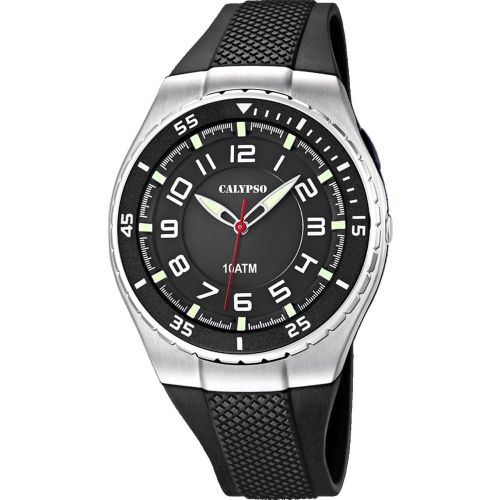 Montre K6063-4 - Bacelet Silicone - Calypso - Modalova